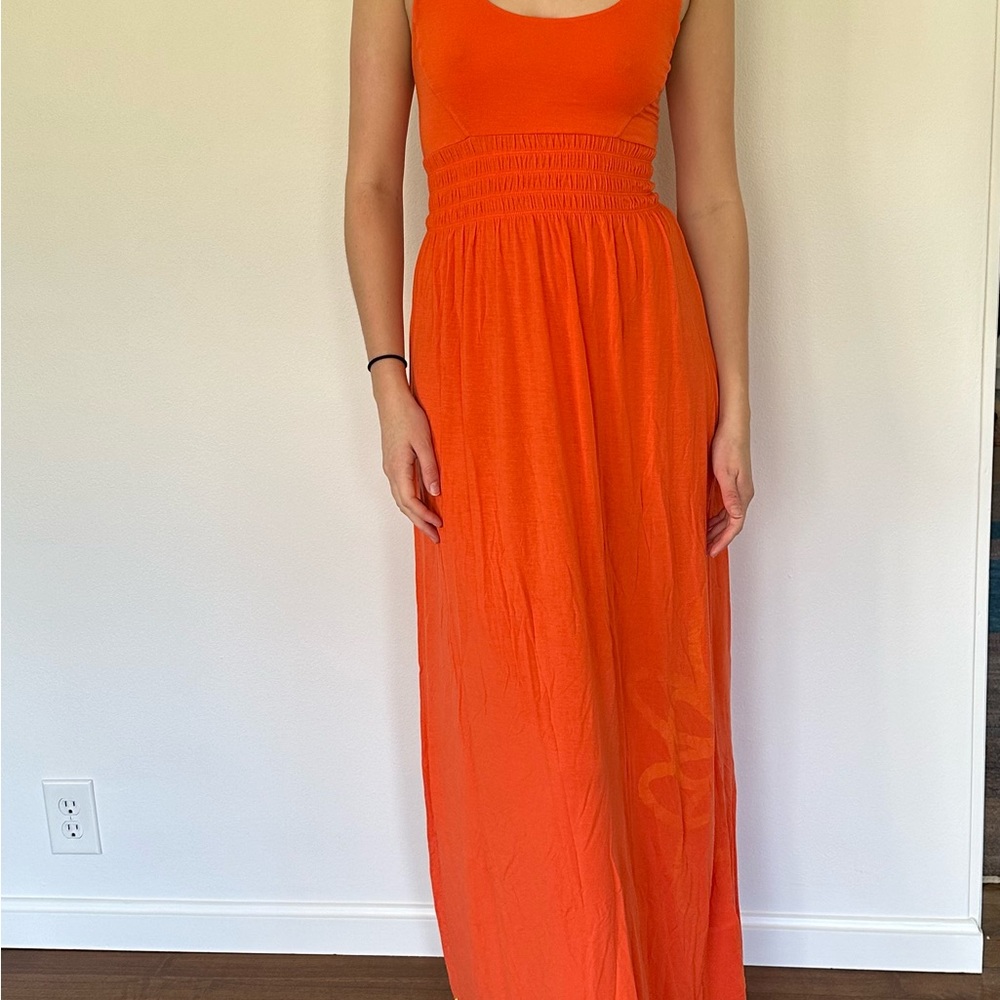 Lole Women's Orange Maxi Dress